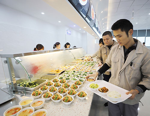 員工吃住行，公司大關懷丨易高家居下塘基地新食堂正式啟用！